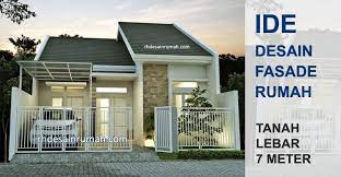 Teras rumah kehijauan yang dimaksud tidak hanya mengkombinasikan dengan taman depan rumah saja, tapi dengan desain warna teras beserta. Desain Tampak Depan Rumah Minimalis Lebar 7 Meter Rhdesainrumah