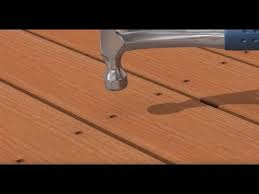 Trex offers three composite decking products: Deck Drive Dcu Screw Plug Solution Decking Installation Youtube