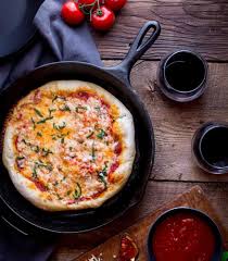 Grilled Margherita Pizza Recipe Recipes Skillet Pizza Cooking