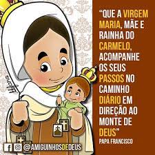 Nossa senhora do monte carmelo ou nossa senhora do carmo é o título dado à maria, mãe de jesus, em honra de sua função como padroeira da ordem dos carmelitas, assim como testemunha o cardeal piazza: Nossa Senhora Do Carmo Desenho Virgem E O Menino Maria Mae De Deus Nossa Senhora Do Perpetuo Socorro