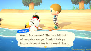 Even with your trusty net, you. Pirate Gulliver Gullivarrr Items List How To Find Communicator In Animal Crossing New Horizons Acnh