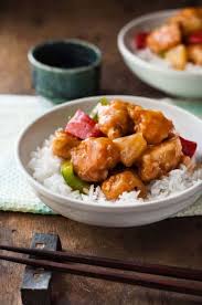Baked Sweet And Sour Chicken Recipe Sweet N Sour Chicken Recipetin Eats Sweet Sour Chicken