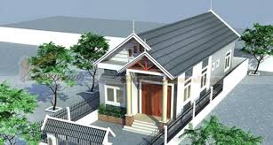 thiết kế nhà ống cấp 4 khá đơn giản lại tiết kiệm được chi phí