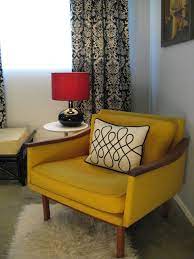 Check out target.com to find furniture & styling ideas to spruce your home. Yellow Mid Century Modern Chair Eclectic Bedroom Los Angeles By Madison Modern Home Houzz