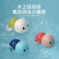 Strata premium baby bath set. Bath Toys For Kids Baby Bath Water Play Cute Cool Swim Little Turtle Spring Up Chain Kawaii Water Games Toys Water Balloons Aliexpress