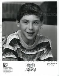 1997 Press Photo Justin Berfield as Ross Malloy in "Unhappily Ever After"
