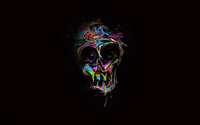 Maybe you would like to learn more about one of these? Download Wallpapers 4k Scary Skull Black Background Minimal Creative Artwork Background With Skull Paint Splashes Skull For Desktop Free Pictures For Desktop Free