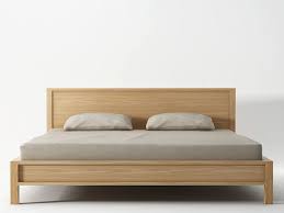 Solid Queen Size Bed By Karpenter Design Hugues Revuelta In 2020 Simple Bed Designs Wooden Bed Design Wooden King Size Bed