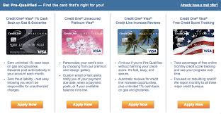 how to apply for the credit one credit cards