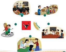 Sila Kelima Pancasila Gambar Pengamalan Sila Ke 5 Kartun