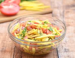 Filipino Mango And Tomato Salad Recipe Tomato Salad Tomato Mango Salad