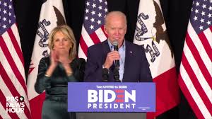 Watch Joe Biden Promises To Unite The Country During 2020 Iowa Caucus Speech Youtube