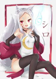 our beautiful kitsune being herself : r/shiro