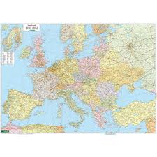 In europa leben heute rund 743,1 millionen menschen in über 60 ländern. Freytag Berndt Kontinent Karte Europa Politisch Mit Metallleisten
