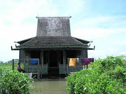 60 gambar sketsa rumah adat indonesia terbaru rumah adat adalah rumah yang sudah menjadi adat turun temurun bagi suatu suku. Rumah Baanjung Rumah Tradisional Suku Banjar Arsitag