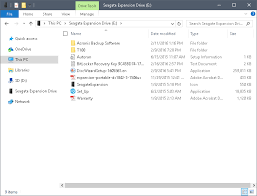 The seagate expansion portable drive is compact and perfect for taking with you on the go. Windows 10 Create System Image No Longer Recognizes My Usb Attached Microsoft Community