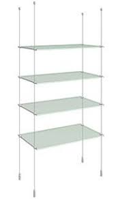 Choose from contactless same day delivery, drive up and more. Cable Rod Suspended Shelf Display Kits With Acrylic And Glass Shelves