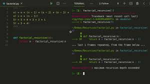 Recursion In Python Defining A Recursive Function Youtube