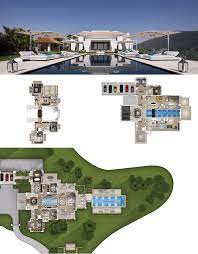 Hilltop Mansion Casa Alegra Exclusive Holiday Villa Spectacular Swimming Pool Luxury Interior Design Modern Interi Mansions Modern House Plans House Plans