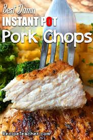 Frozen pork chops will take longer to cook in an instant pot so please increase the cook time to 10 minutes. Best Damn Instant Pot Boneless Pork Chops Recipeteacher