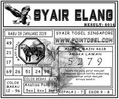 Syair Elang Komedi Rabu November