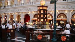 Casual Italian Fine Dining Restaurant Interior Design Of Otto Enoteca Pizzeria Las Vegas Restaurant Interior Design Restaurant Interior Fine Dining Restaurant