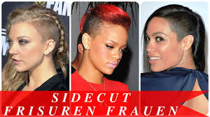 Die sidecut frisur für männer ist also sehr variabel. Sidecut Frisuren Frauen Youtube