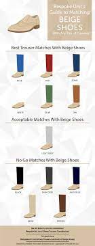What to wear with brown shoes for men? How To Pair Beige Shoes With Different Color Trousers Bespoke Unit Beige Shoes Beige Shoes Outfit Tan Shoes Outfit