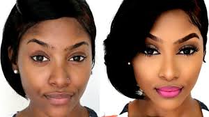 makeup tutorial for black skin