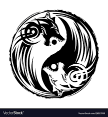 Then this tattoo is the best choice for you because the designs of this tattoo can portray an equal balance between 2 yin yang tattoos fire and water. Tattoo Yin And Yang Wolf Tattoo Design