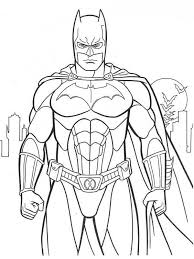 Dibujo Batman Para Colorear