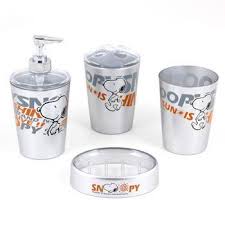 Pin By Sherri Grafa On Gift Registry Ideas Bathroom Sets Snoopy Collectibles Peanuts Decor