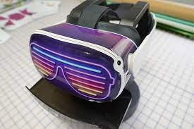 Quest 2 Full Wrap Not Quest 1 Neonlife Etsy In 2021 Wrap Oculus Vinyl