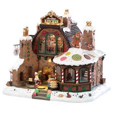 Lemax Mrs Claus Kitchen Sku 85314 Released In 2018 As A Sights Sounds For The Santa S Wonderla Lemax Christmas Village Christmas Villages Lemax Christmas
