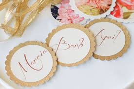 Start with foldable place cards. 7 Ways To Diy Those Place Cards Yourself New Jersey Bride