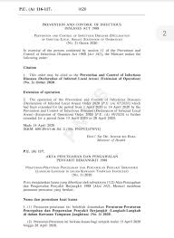 Refers to a variety of infection prevention and control barriers and respirators used alone, or in. Prevention And Control Of Infectious Diseases Act 1988 Govt Can Make Immunisation Mandatory Under Prevention And Control Of Infectious Diseases Act 1988 Provision Readily Available Say Lawyers Opera News Immunisations