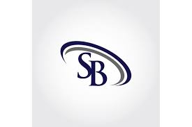 Monogram Sb Logo Design By Vectorseller Thehungryjpeg Com Sb Logo Graphic Design Logo Logo Design