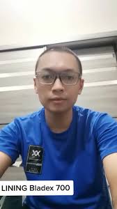 review sikit lining bladex 700..special for control players & attack pun  not bad #lining #bladex700 #badmintonlover #badmintonmalaysia