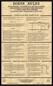 Old Time Table Shuffleboard House Rules Framed Art Shuffleboard Table Shuffleboard House Rules