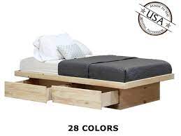 We did not find results for: Queen Platform Bed With 2 Drawers Pine Wood Gothic Furniture