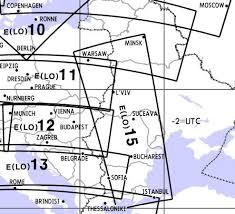 Low Altitude Enroute Chart Europe E Lo 15 Jeppesen E Lo 15