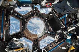 Canadian Space Agency The Busy International Space Station Cupola That S Us In The Window International Space Station Space Station Space Travel