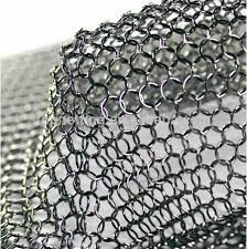 It is flexible and easy to manipulate, but sturdy enough to withstand harsh conditions and last for years. Stainless Steel Chain Mail Curtain Metal Ring Mesh Buy Metal Ring Mesh Stainless Steel Chainmail Stainless Steel Chain Mail Scrubber For Cast Iron Cookware Product On Alibaba Com