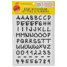Sign up and start saving. Baby Letter Number Iron On Appliques Hobby Lobby