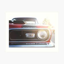 For boys and girls, kids and adults, teenagers and toddlers, preschoolers and older kids at school. Plymouth Barracuda Art Prints Redbubble