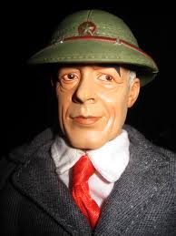 Edward Platt as the Chief from Get Smart wearing a pith he…