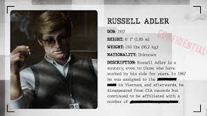 In black ops cold war, russell adler joins the cast as an important member of the cia. Call Of Duty On Twitter Russell Adler The Man You Call For The Most Difficult Assignments Https T Co M9luqojwx6