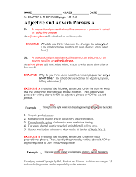 Check spelling or type a new query. Worksheet 75 Adjective Adverb Phrases