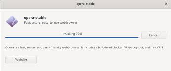 Using vpn shields your activity from being sniffed out by other users sharing the network. 4 Ways To Install Opera Browser In Debian 10