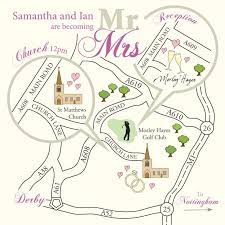 Wedding Maps Drawn By Eaton Stationery Beautiful Wedding Stationery Lovingly Made And Designed In Th Map Wedding Invitation Wedding Directions Map Wedding Map